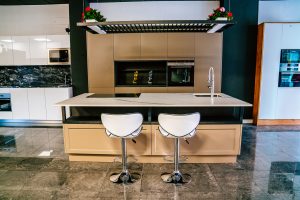 cocina de diseño con isla